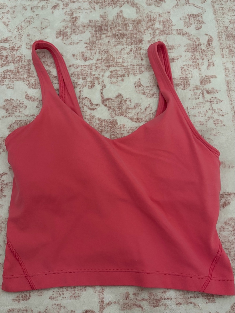 lululemon athletica Coral Pink Align tank